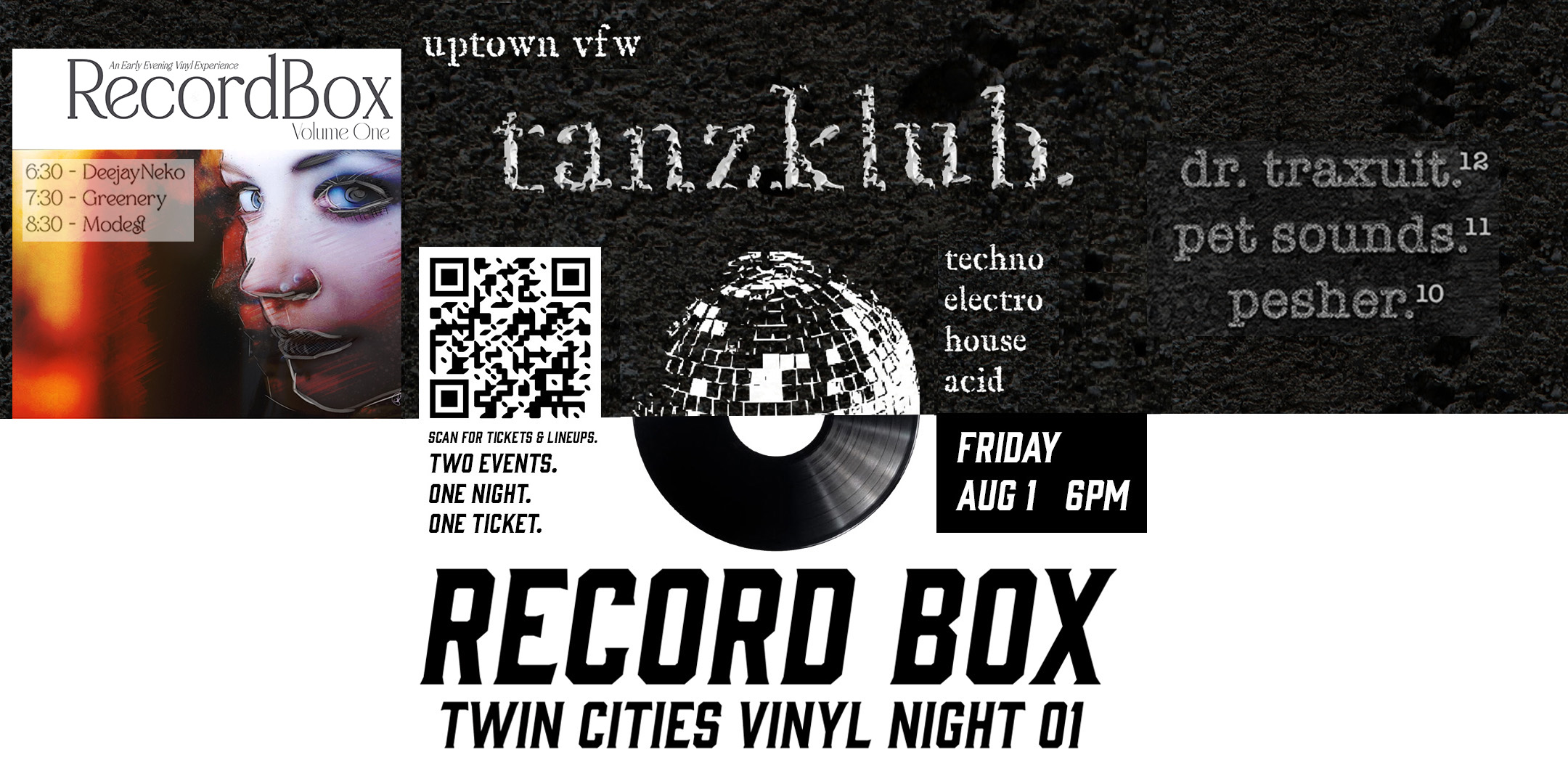 Record Box: An Early Evening Vinyl Experience • tanzklub. | mnVibe